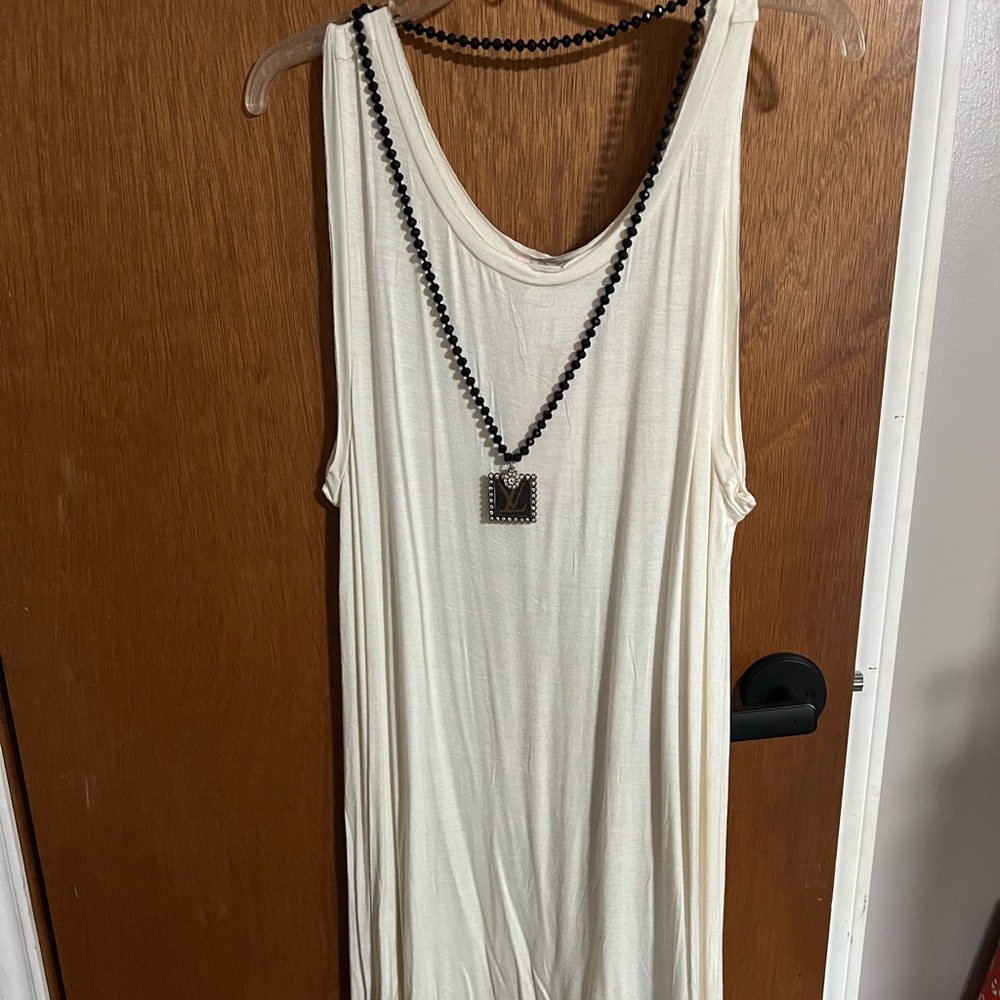 NWT White Sun Dress